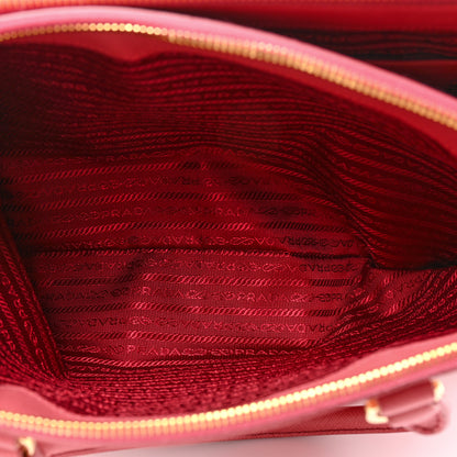 Prada Saffiano Medium Galleria Double Zip Tote Geranio 7 of 11