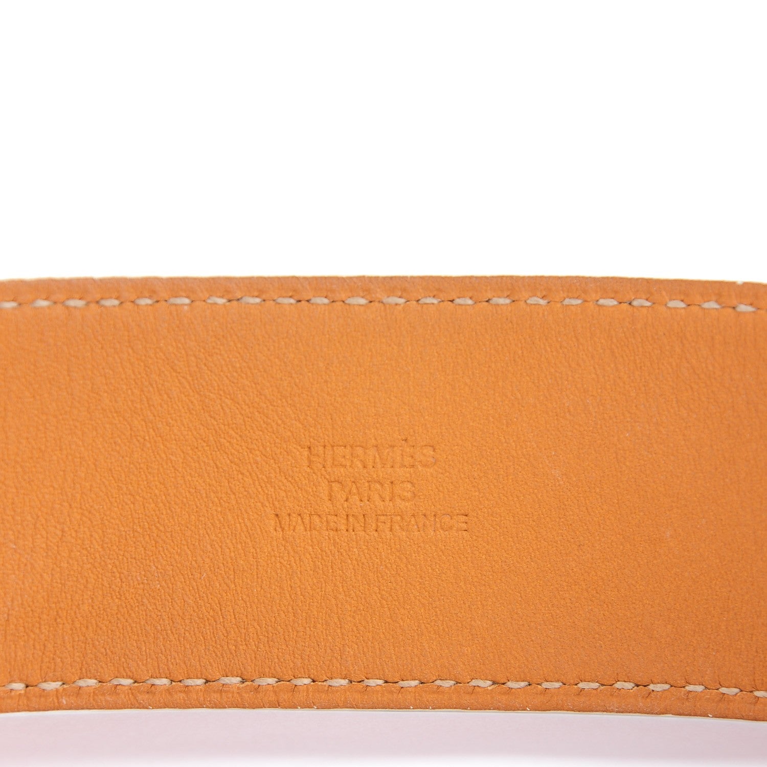 Hermes Epsom Kelly Dog Bracelet White 4 of 7
