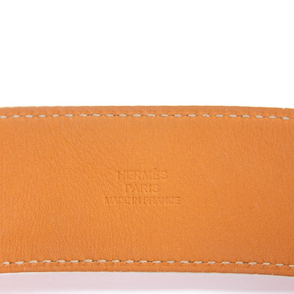 Hermes Epsom Kelly Dog Bracelet White 4 of 7