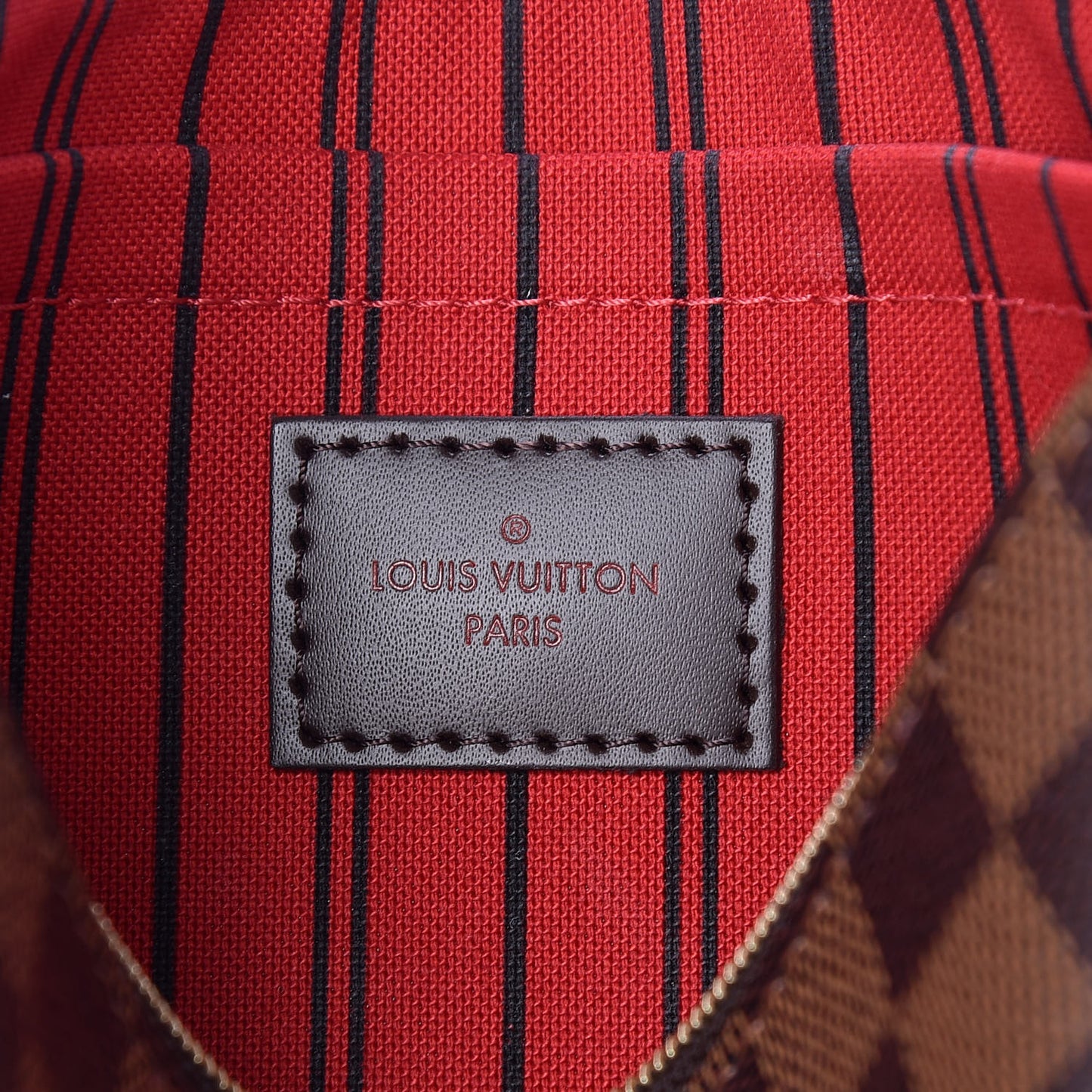 Damier Ebene Neverfull MM GM Pochette