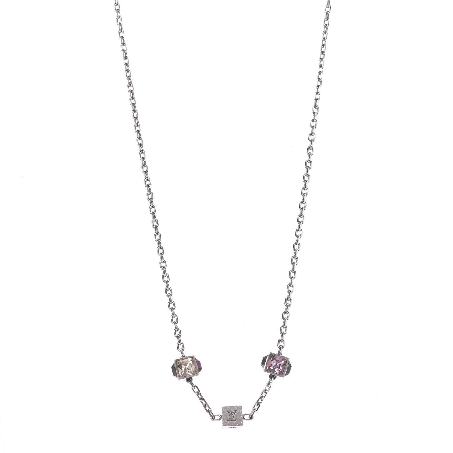 Swarovski Gamble Short Necklace Silver