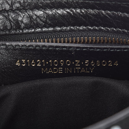 Balenciaga Agneau Classic Hardware Graffiti All Over S City Black 9 of 9