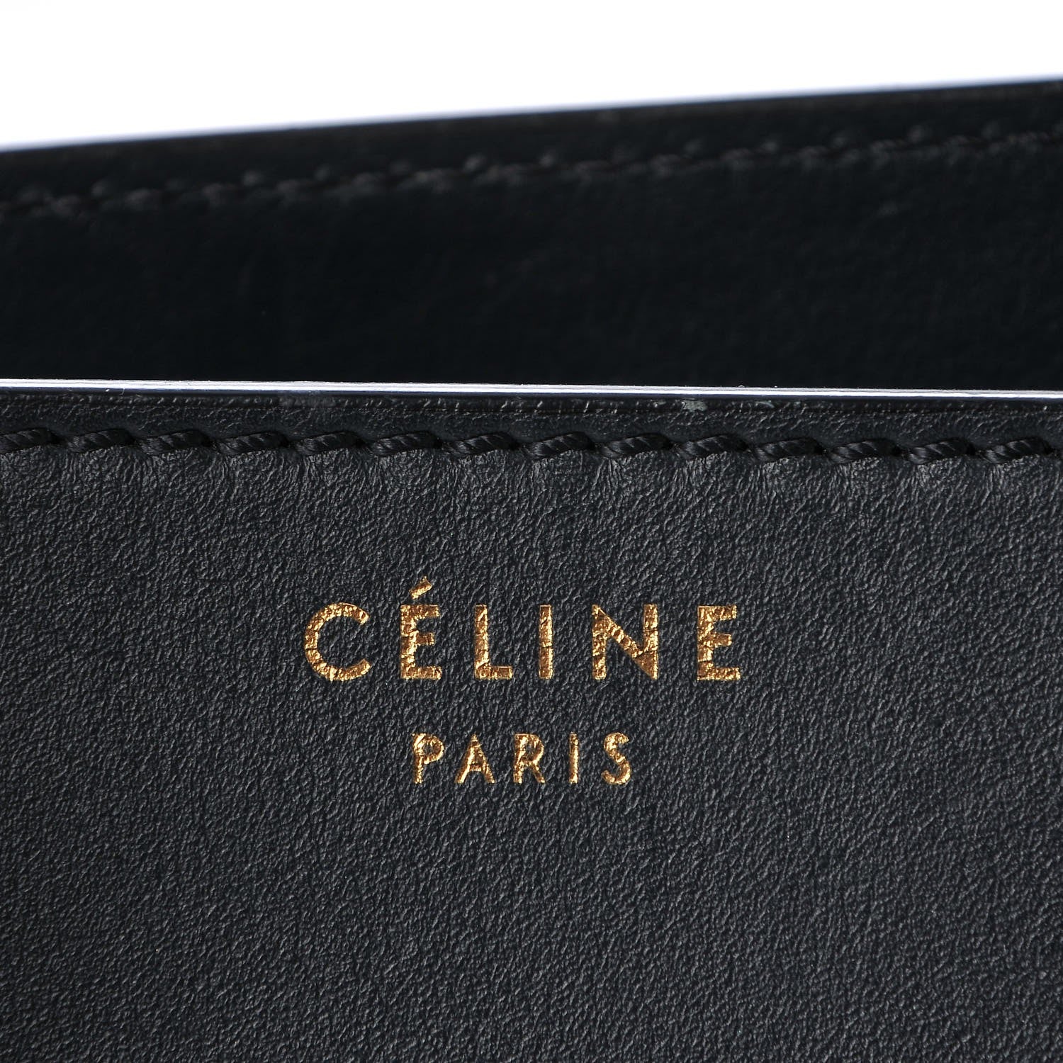 Celine Smooth Calfskin Mini Luggage Navy Blue 5 of 13