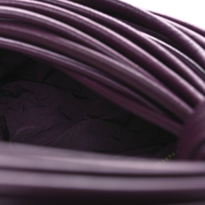 Bottega Veneta Nappa Mini Tubular Double Knot Grape 5 of 10