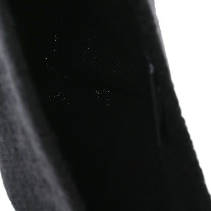 Chanel Cashmere CC Beanie Hat Black 4 of 6