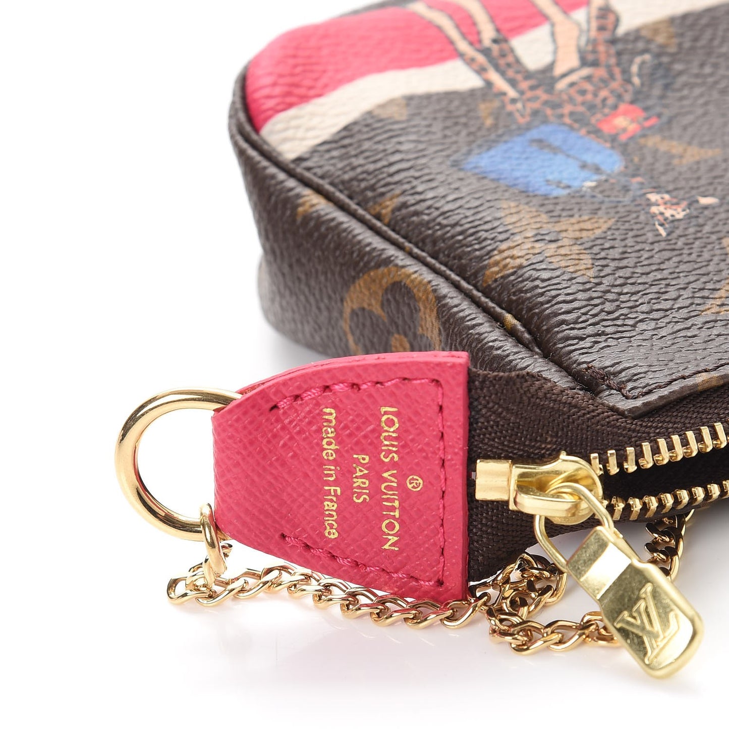 Monogram 2017 Christmas Animation Mini Pochette Accessories