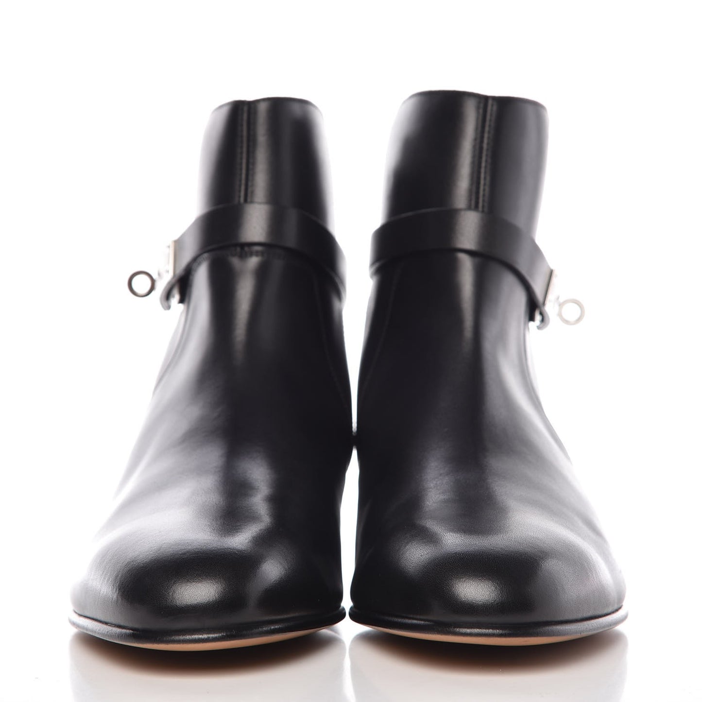 Calfskin Neo Low Boots 41 Black