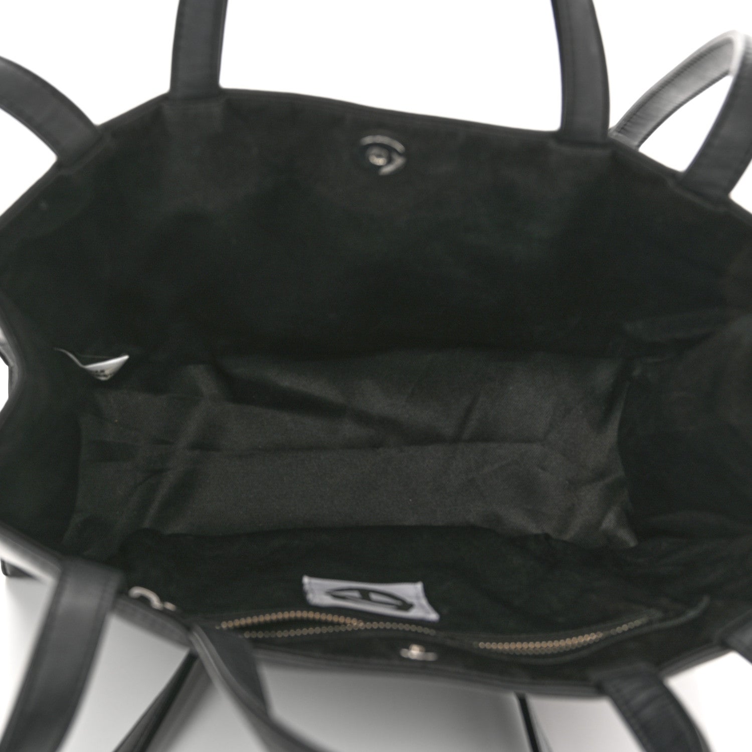 Telfar Vegan Leather Medium Shopping Bag Black 5 of 10