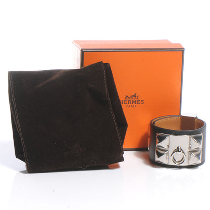 Hermes Chamonix Collier de Chien CDC Bracelet Black Small 4 of 6
