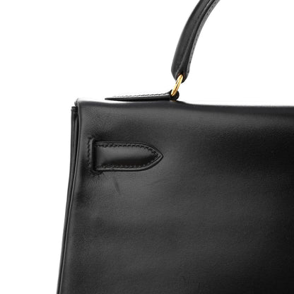 Hermes Box Kelly Retourne 32 Black 11 of 17