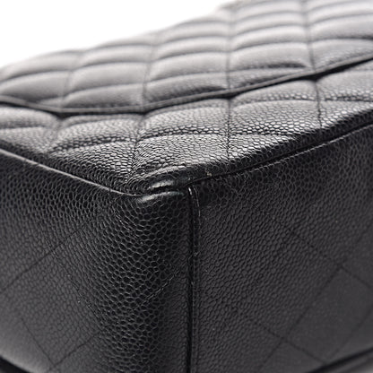 Chanel Caviar Quilted Maxi Double Flap Black 22 of 23
