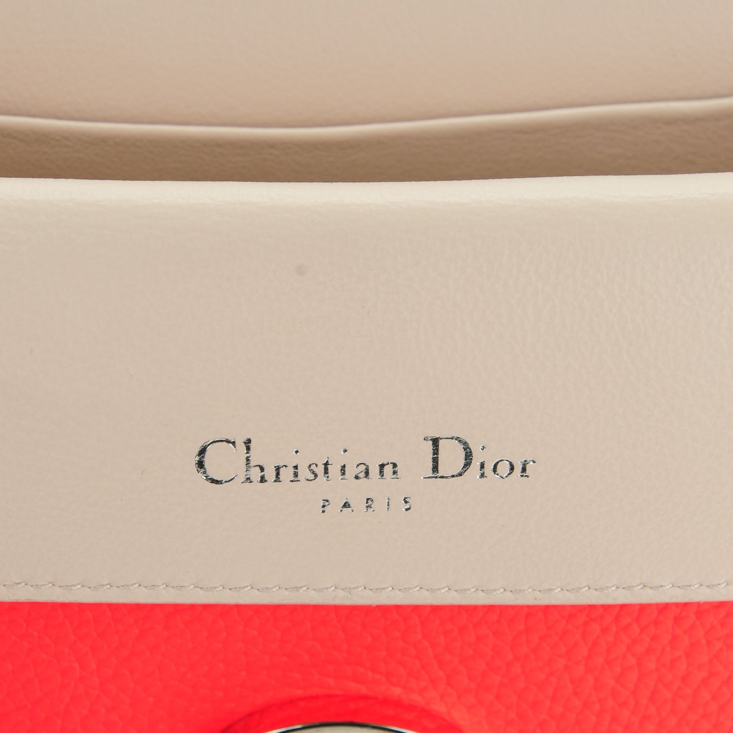 Bullcalf Mini Be Dior Satchel Fluorescent Goji Pink