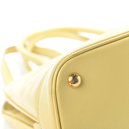 Prada Saffiano Lux Large Open Promenade Tote Ginestra 10 of 23