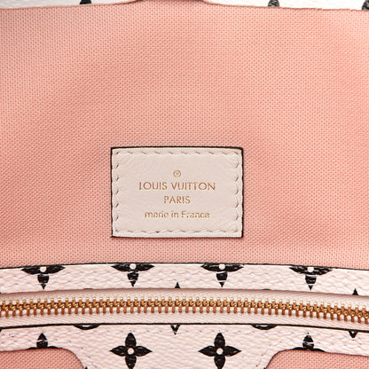 Louis Vuitton Monogram Giant Neverfull MM Rouge 6 of 11