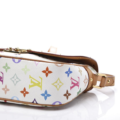 Louis Vuitton Monogram Multicolor Sologne White 8 of 10
