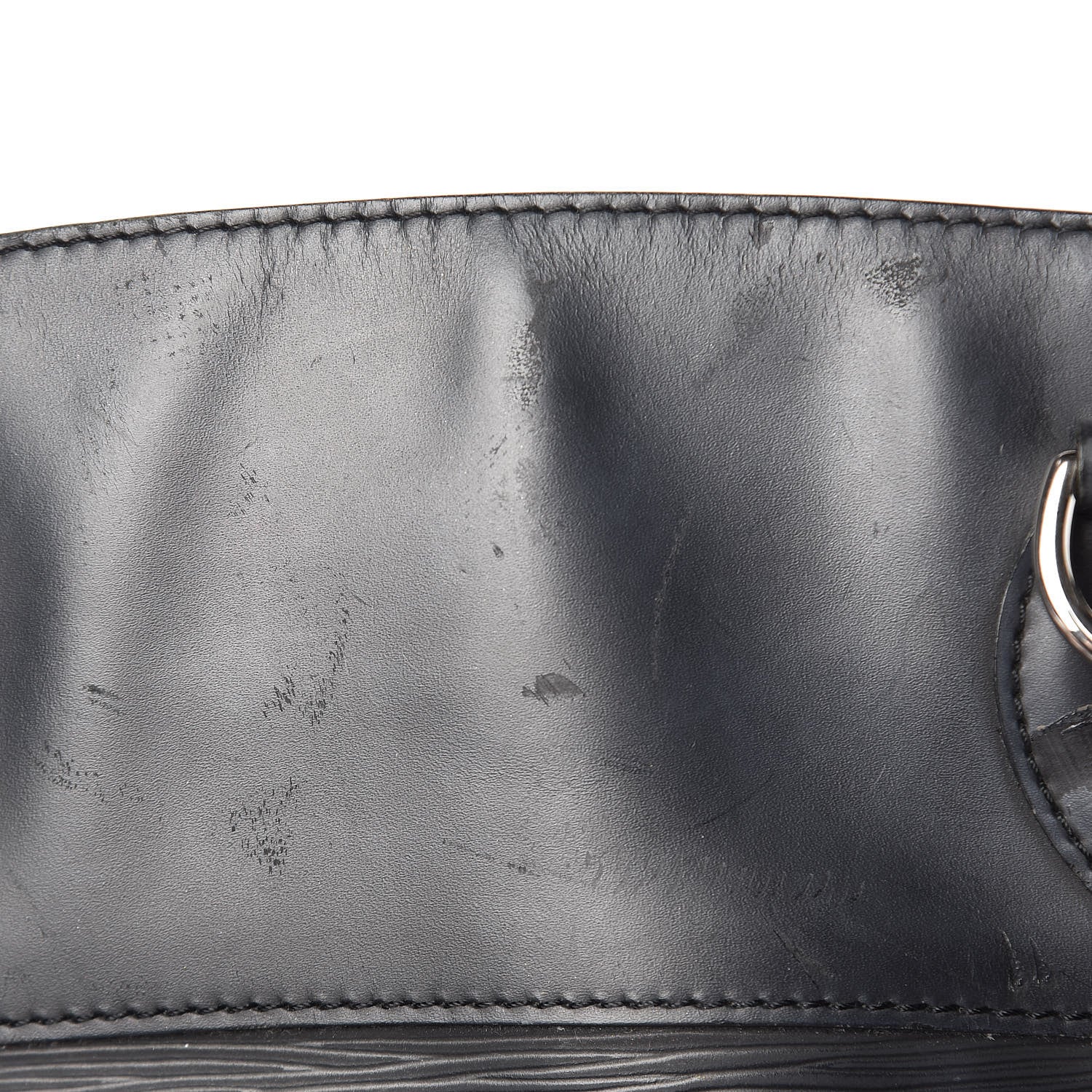 Louis Vuitton Epi Passy GM Black 6 of 35