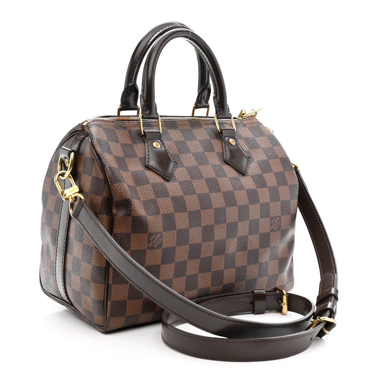 Damier Ebene Speedy Bandouliere 25