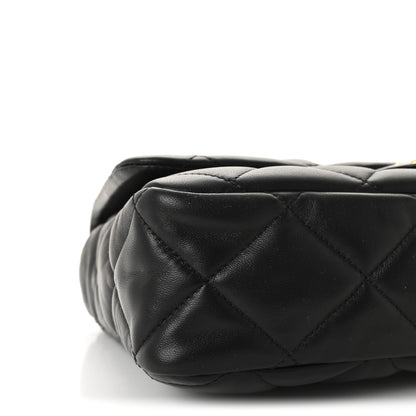 Chanel Lambskin Quilted Large CC Funky Town Flap Black 9 of 10