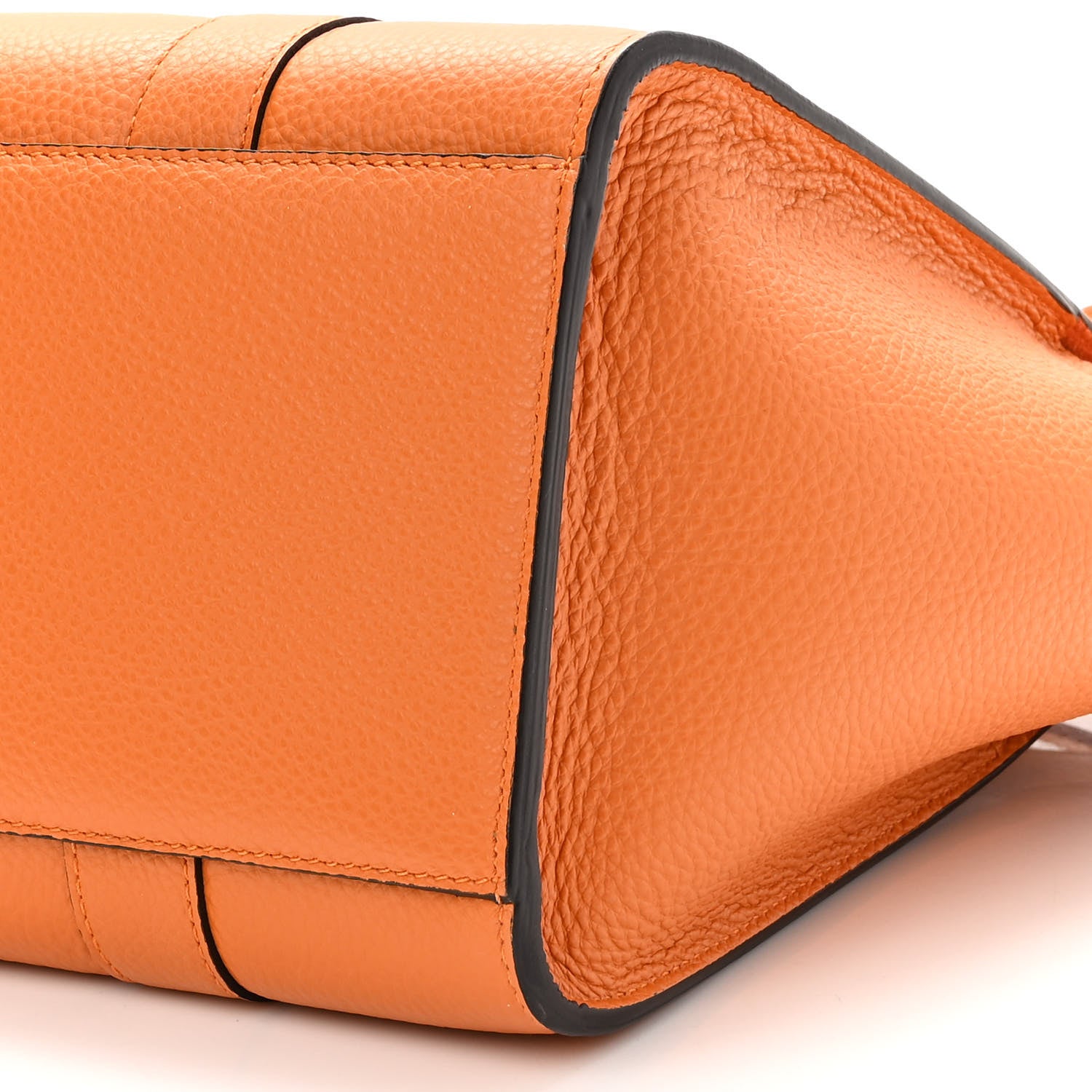 Mulberry Small Classic Grain Small Bayswater Zip Tote Orange 8 of 9