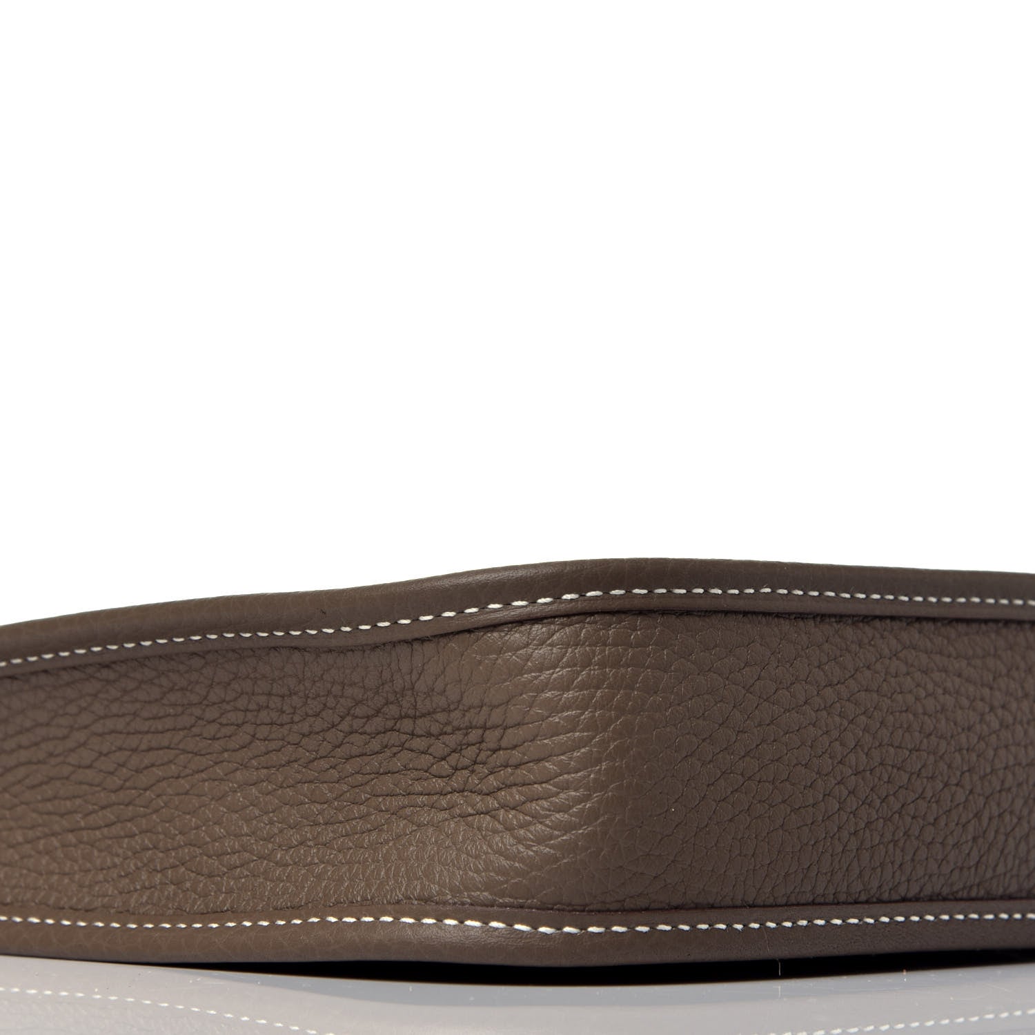 Hermes Taurillon Clemence Amazone Evelyne TPM Etoupe Bleu Indigo 7 of 8