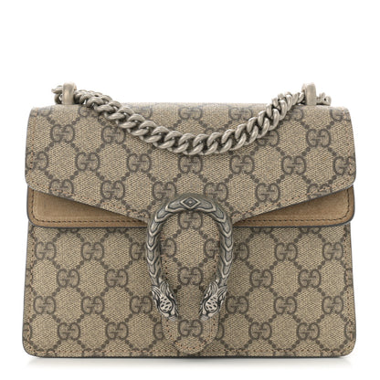 Gucci GG Supreme Monogram Mini Dionysus Shoulder Bag Taupe 1 of 15