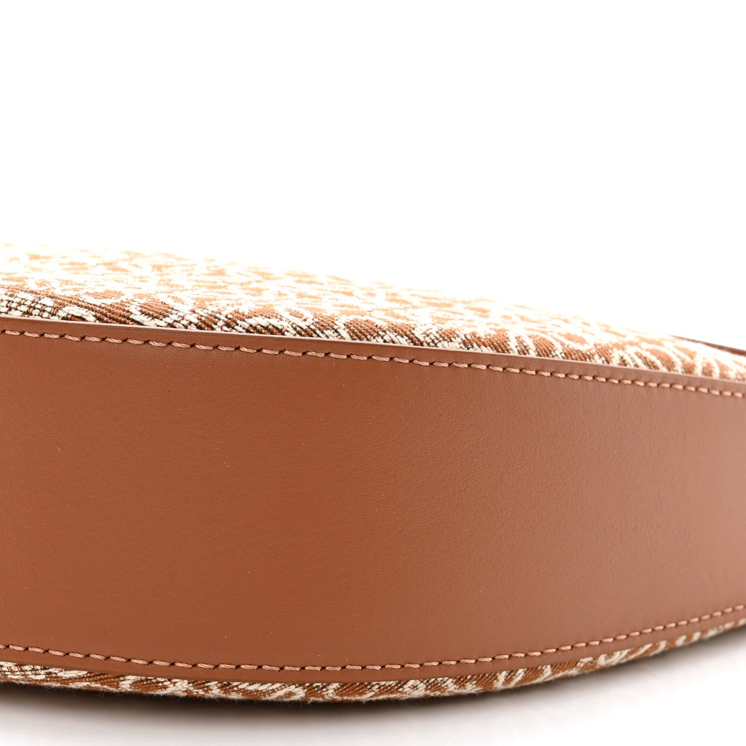 Loewe Jacquard Anagram Calfskin Small Luna Bag Tan Pecan 10 of 11