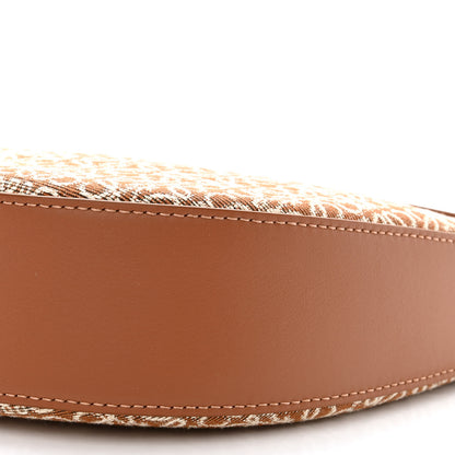 Loewe Jacquard Anagram Calfskin Small Luna Bag Tan Pecan 10 of 11