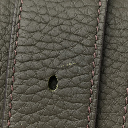 Hermes Taurillon Clemence Jypsiere 34 Vert De Gris 11 of 13