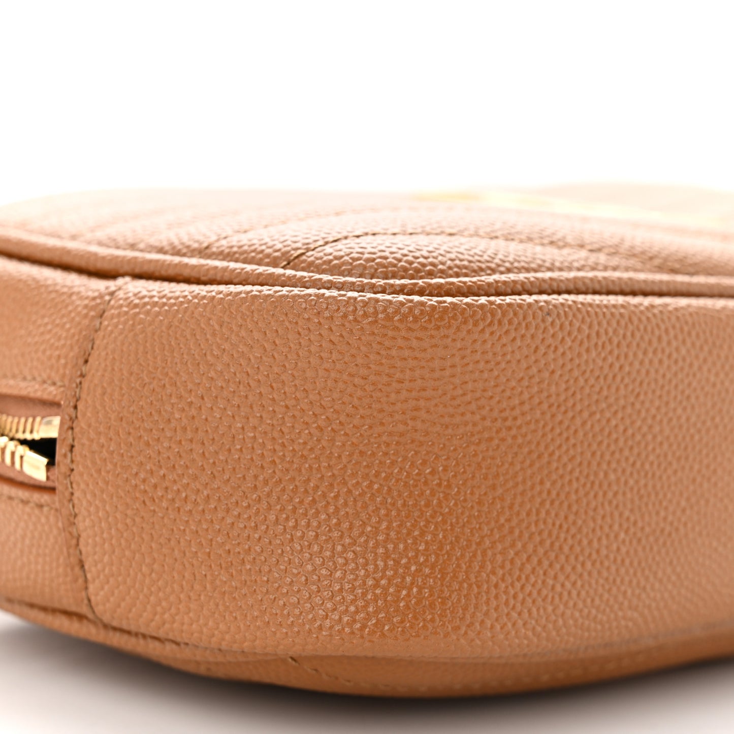 Grain De Poudre Matelasse Monogram Mini Lou Camera Bag Dark Natural
