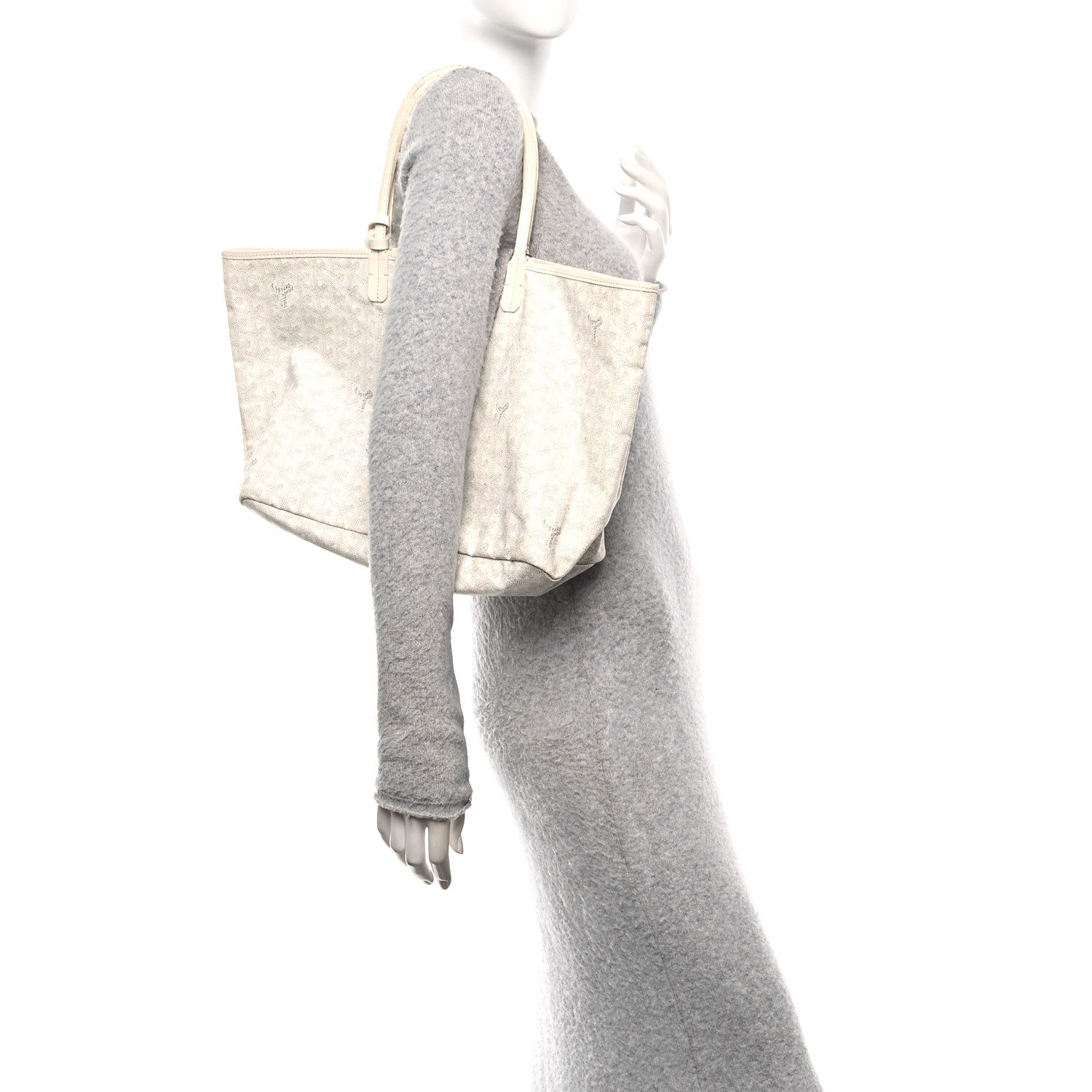 Goyard Goyardine Saint Louis PM White 2 of 12