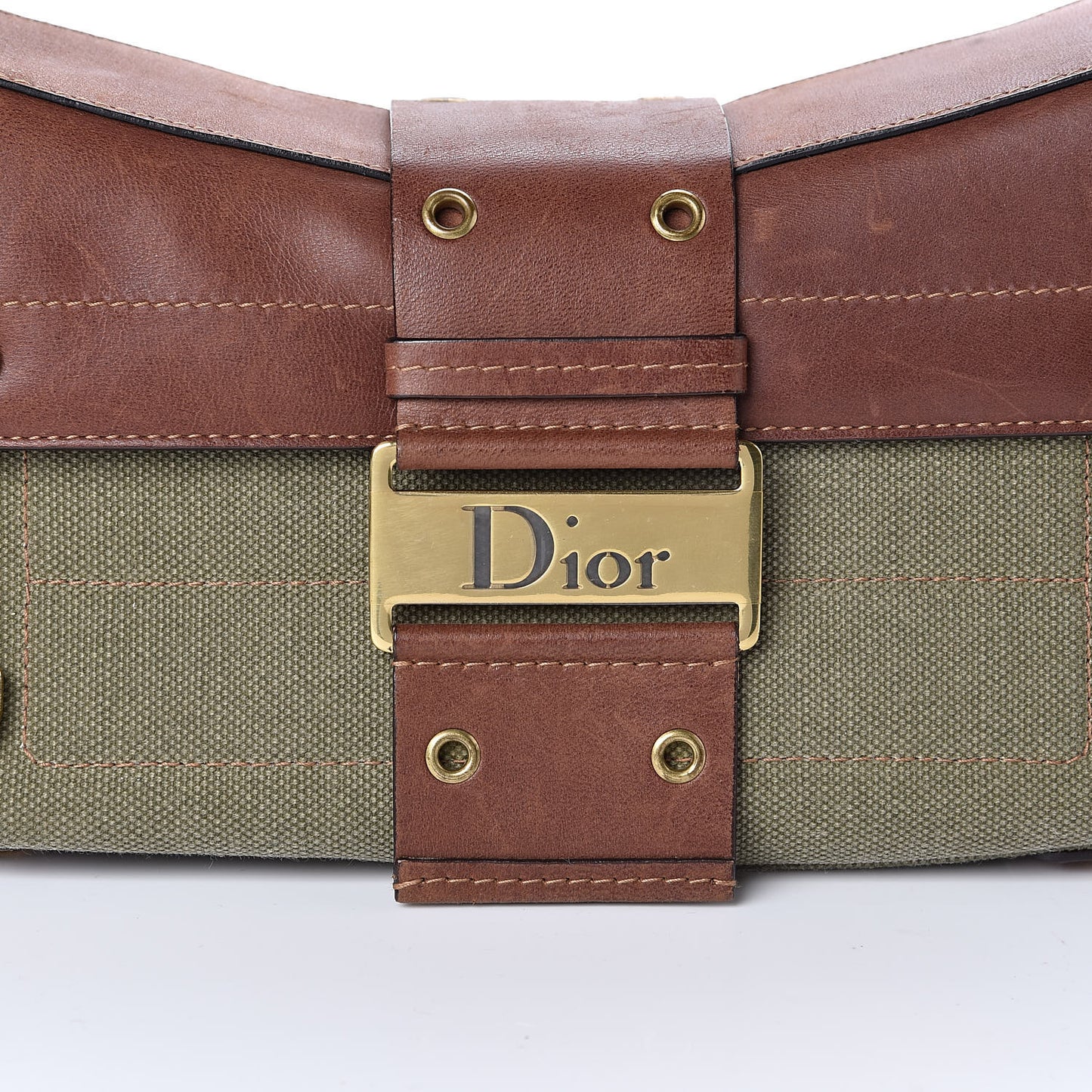Canvas Calfskin Street Chic Columbus Ave Green