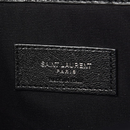 Saint Laurent Lambskin Star Appliqué Mini City California Backpack Black 8 of 9