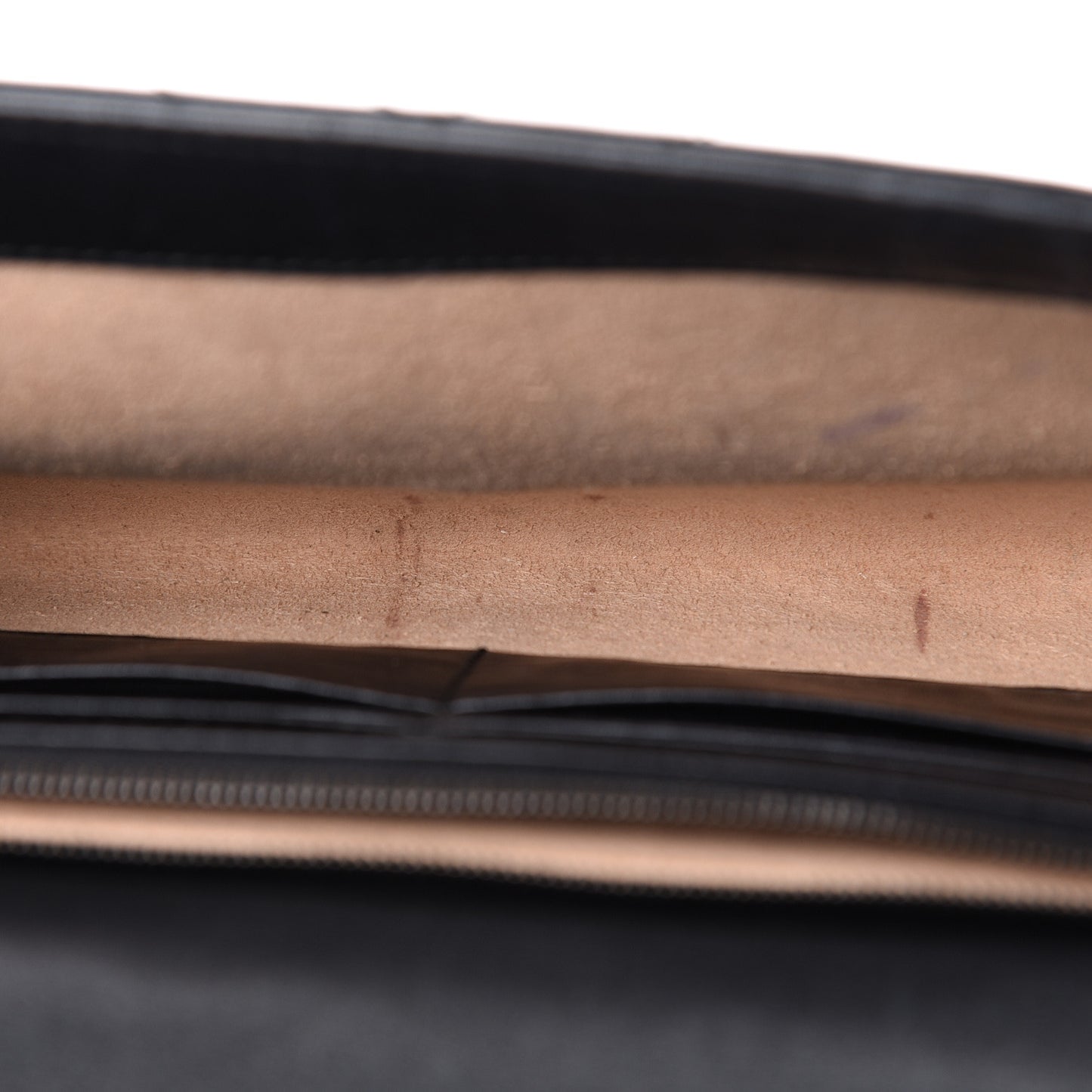 Calfskin Matelasse Mini GG Marmont Chain Wallet Black