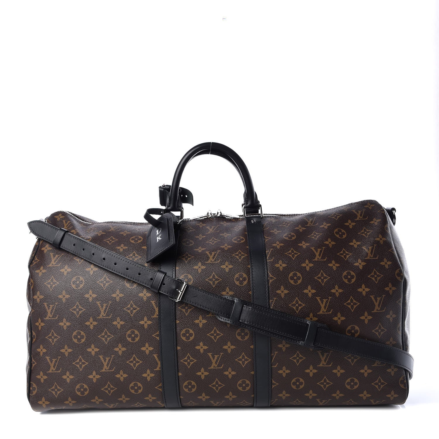 Louis Vuitton Monogram Macassar Keepall Bandouliere 55 1 of 11