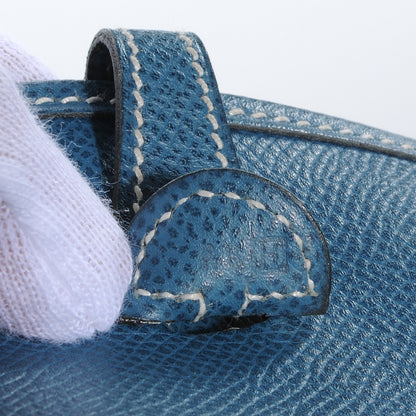 Hermes Veau Epsom Evelyne TPM Blue Jean 5 of 7