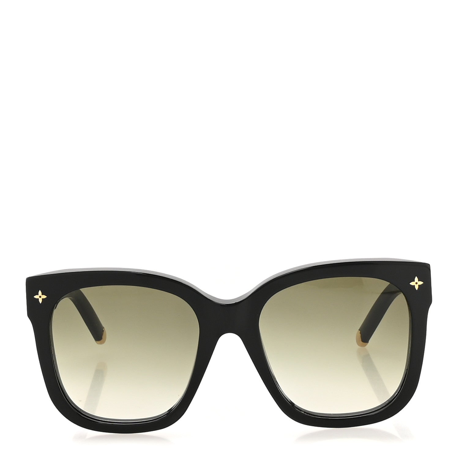 Louis Vuitton Acetate My Monogram Cat Eye Sunglasses Z1729W Black 2 of 8
