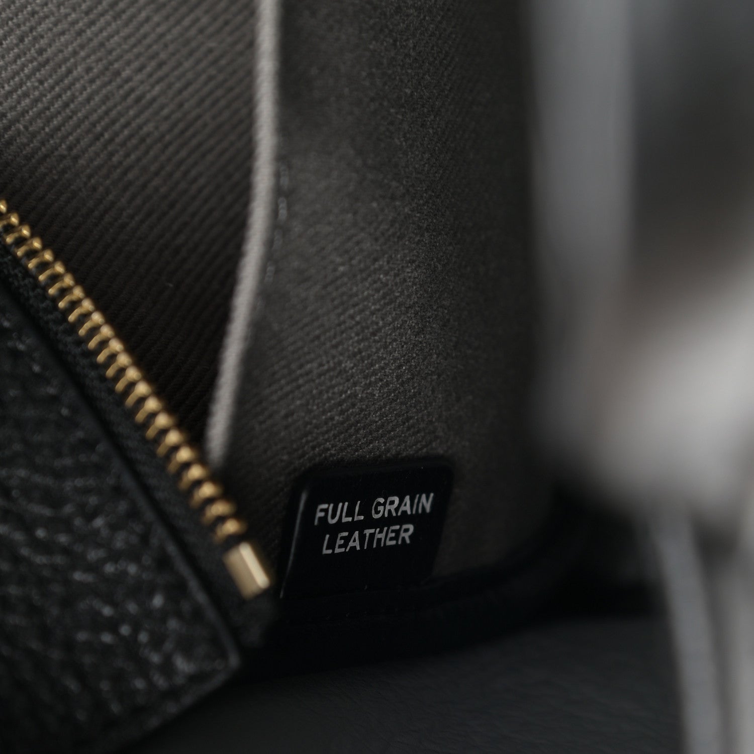 Marc Jacobs Grained Calfskin Small The Tote Bag Black 7 of 17