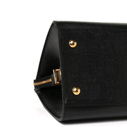Saint Laurent Textured Calfskin Medium Classic Y Cabas Black 6 of 7