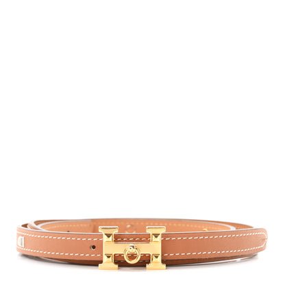 Hermes Swift Studded 13mm 5382 Rock Belt 85 34 Gold 1 of 4