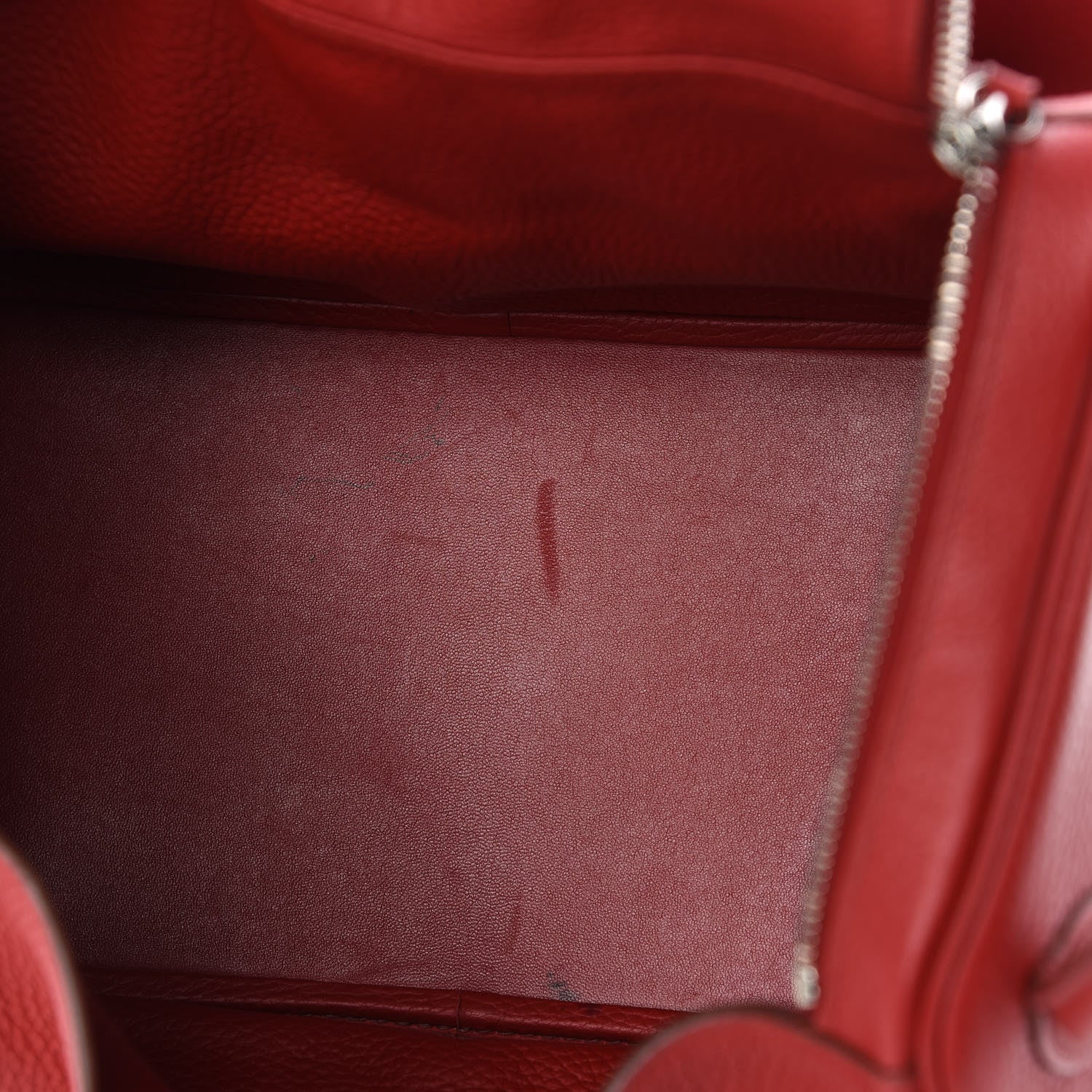 Hermes Taurillon Clemence Lindy 34 Rouge Vif 13 of 16