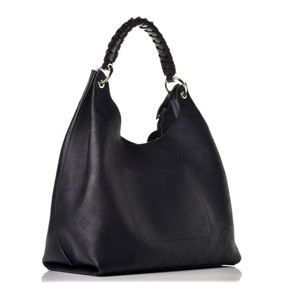 Louis Vuitton Mahina Carmel Hobo Black 3 of 10