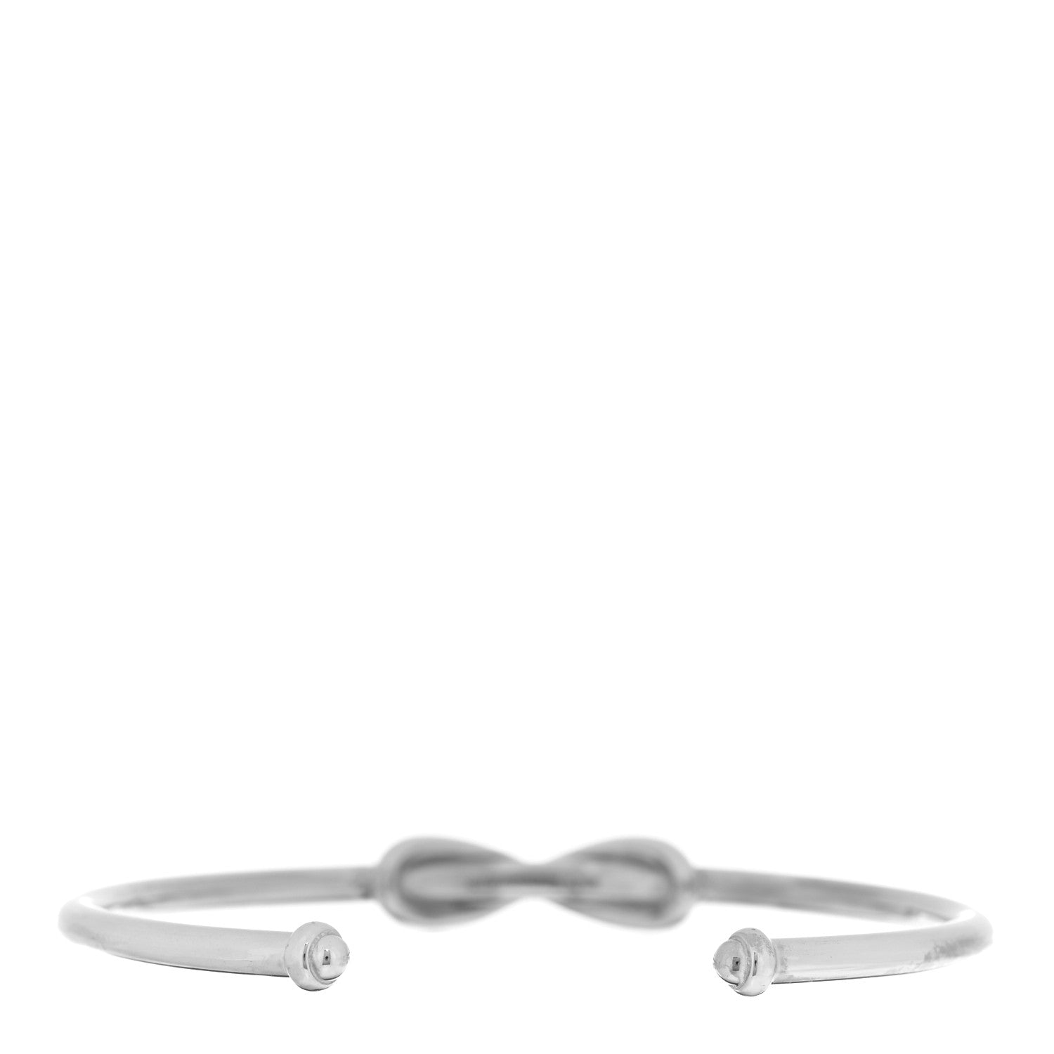 Tiffany Sterling Silver Infinity Cuff Bracelet 2 of 3
