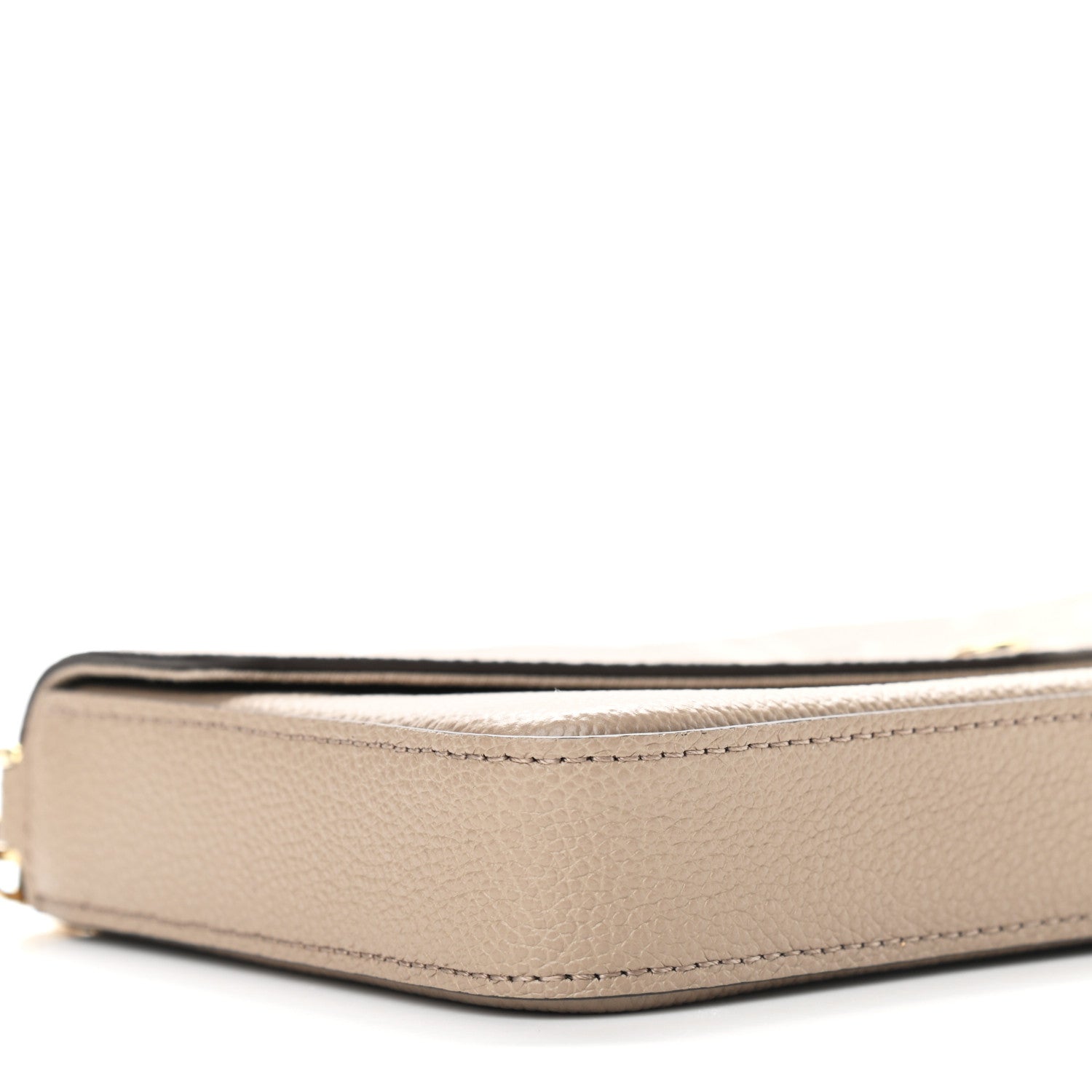Louis Vuitton Empreinte Monogram Giant Felicie Pochette Tourterelle Creme 9 of 9
