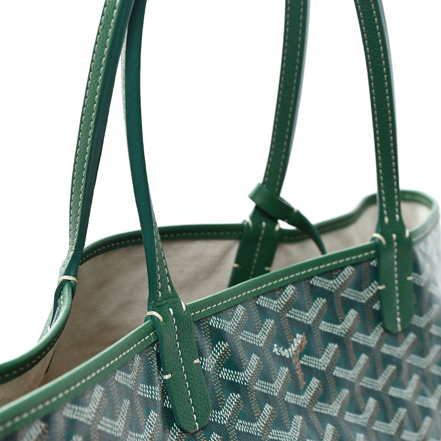 Goyard Goyardine Saint Louis PM Green 12 of 12
