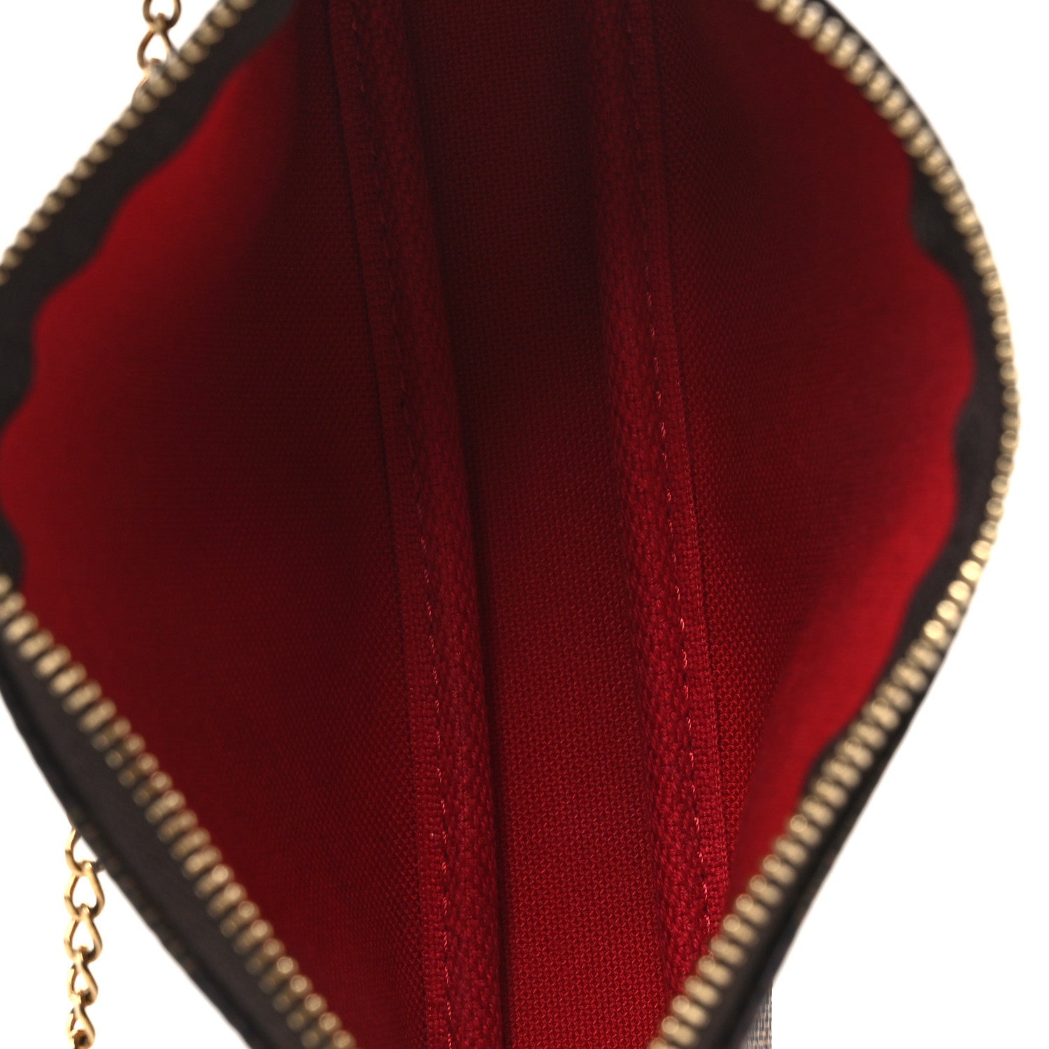 Louis Vuitton Damier Ebene Mini Pochette Accessories 5 of 11