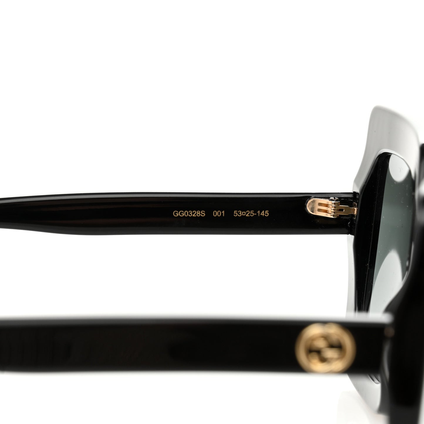 Acetate Oversize Sunglasses GG0328S Black