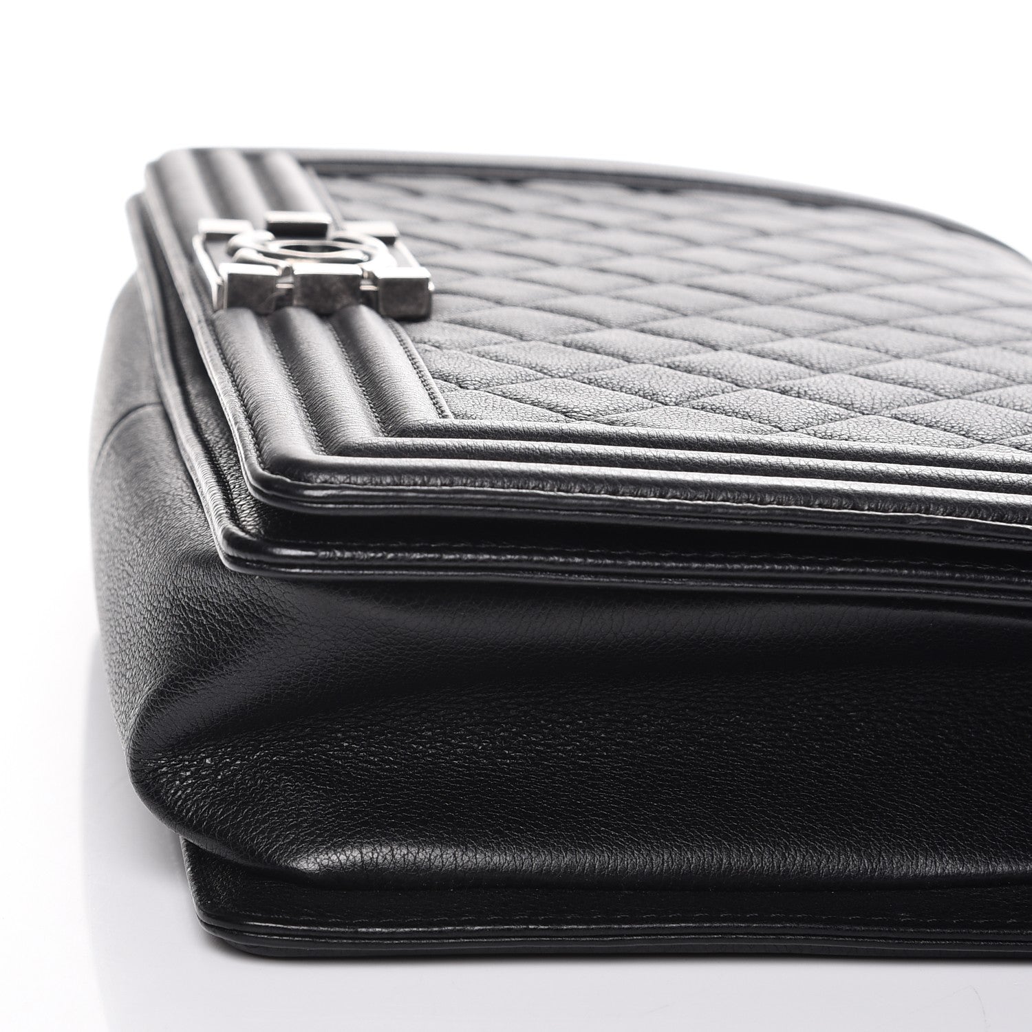 Chanel Calfskin Quilted New Medium Boy Flap Black 10 of 11