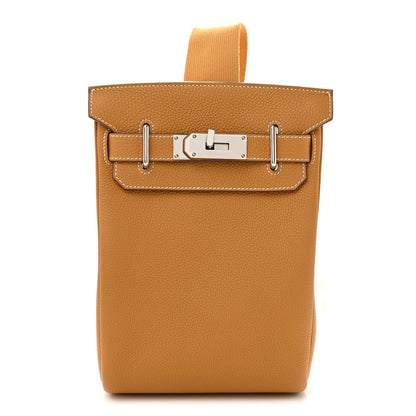 Hermes Togo Hac A Dos PM Backpack Natural Sable 2 of 21