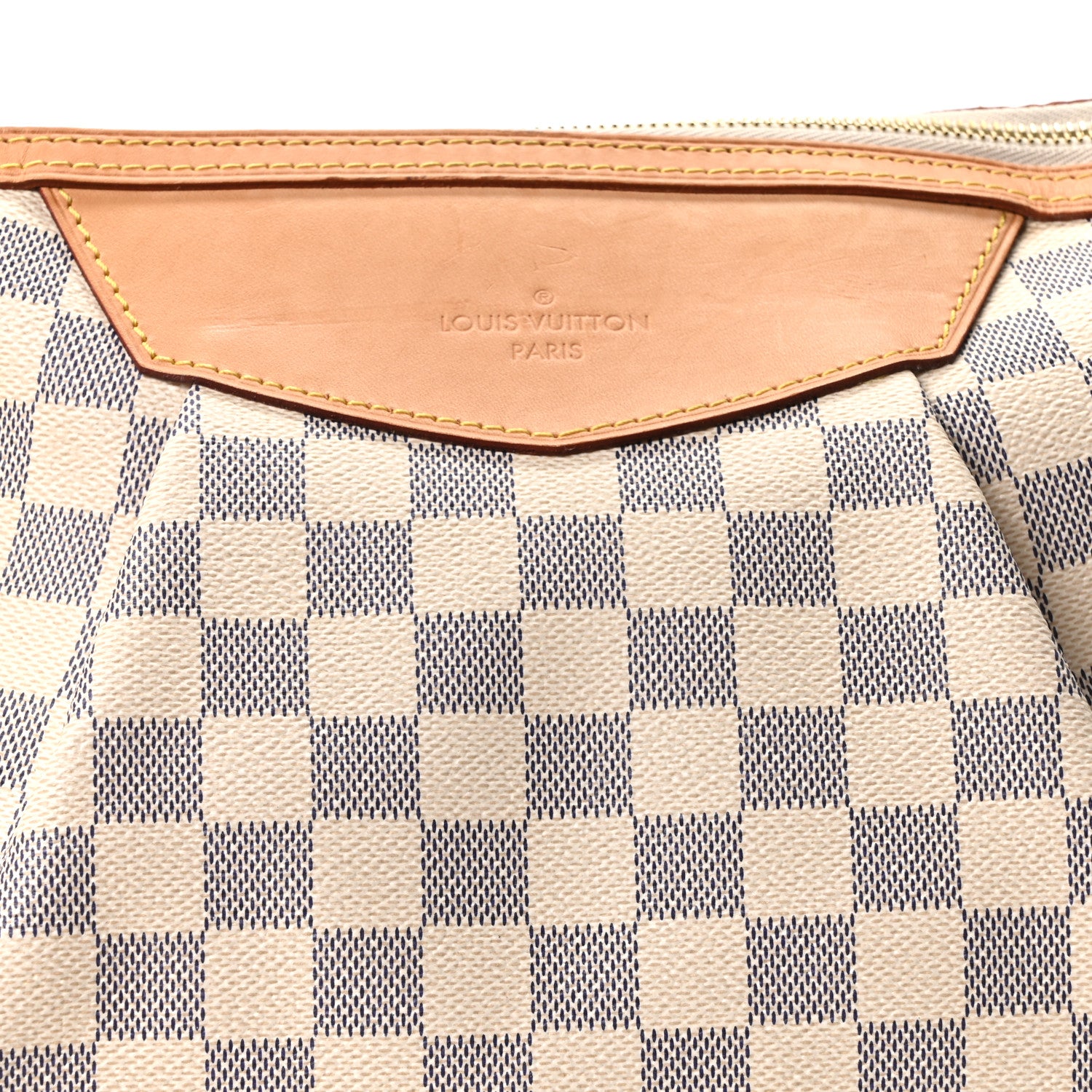 Louis Vuitton Damier Azur Siracusa MM 7 of 9