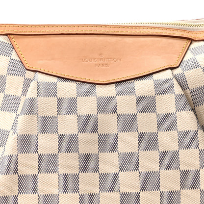 Louis Vuitton Damier Azur Siracusa MM 7 of 9